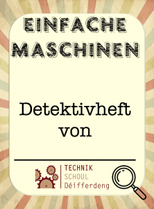 Cover Detektivheft Einfach Maschinnen